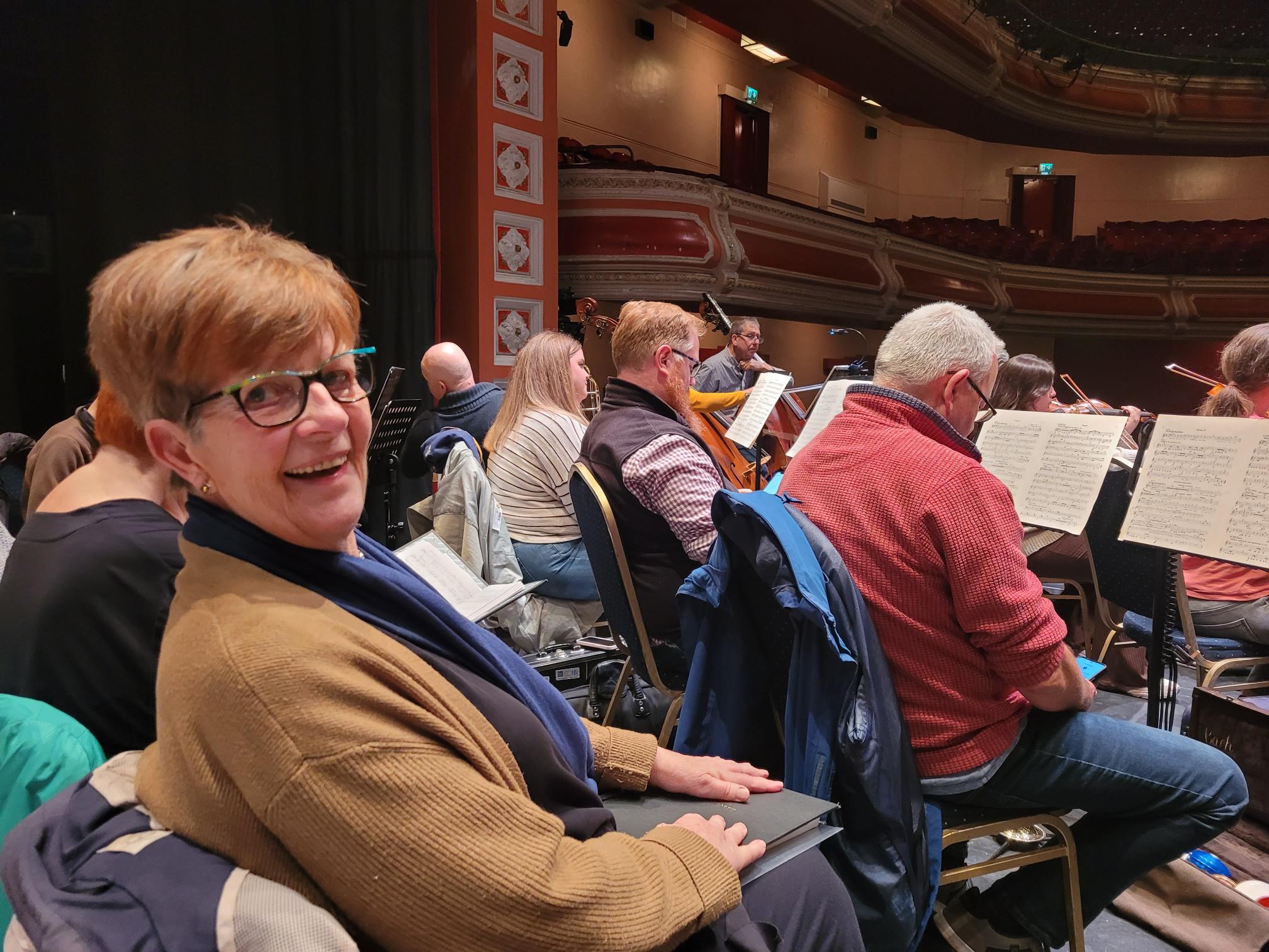 Victoria Theatre with Claire