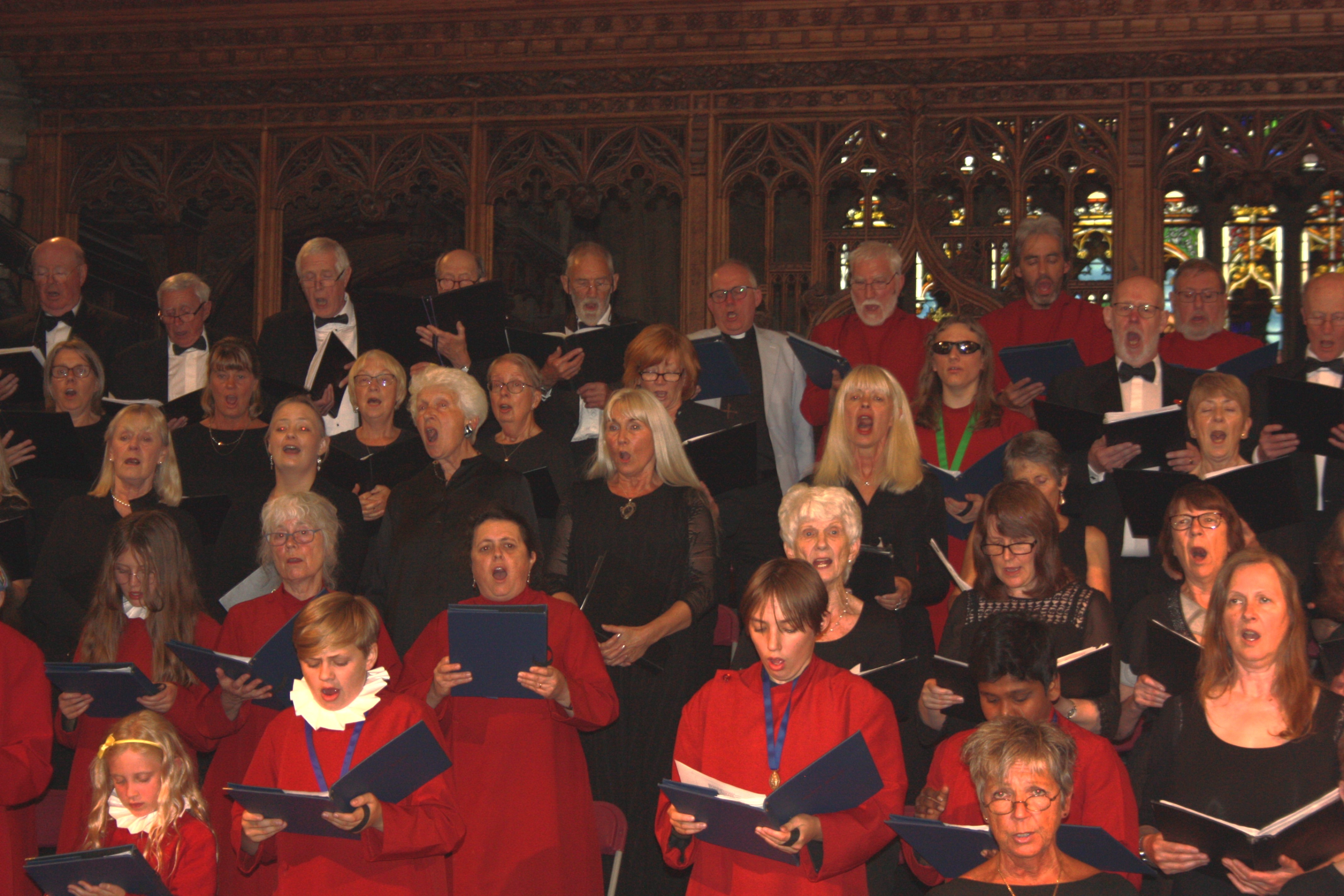 With Halifax Minster Choir Summer 2022