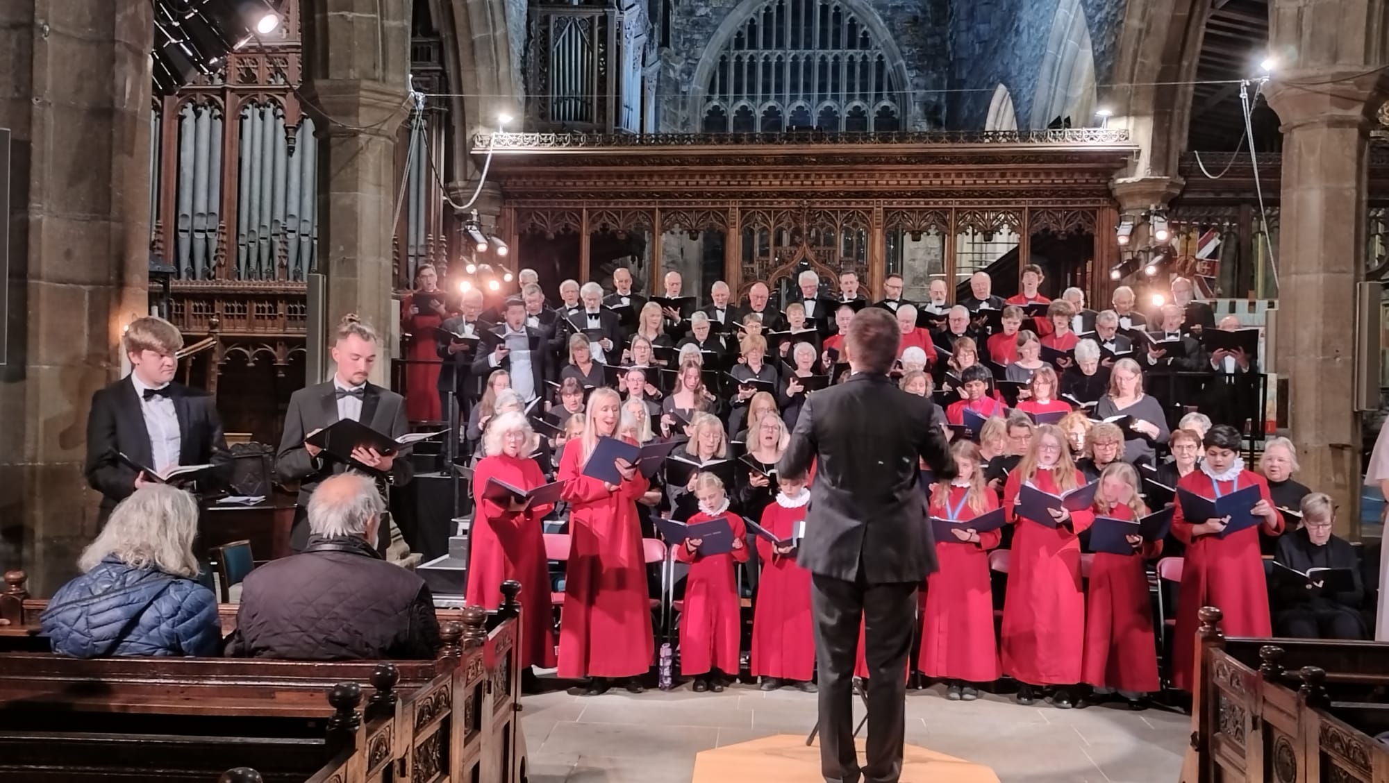 With the Choir of Halifax Minster